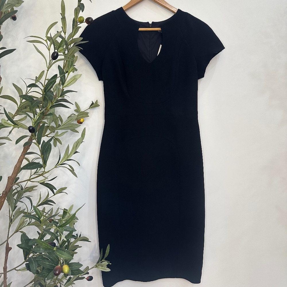 Black Halo Gypsy Rose Sheath Dress Black Size 8 NWT